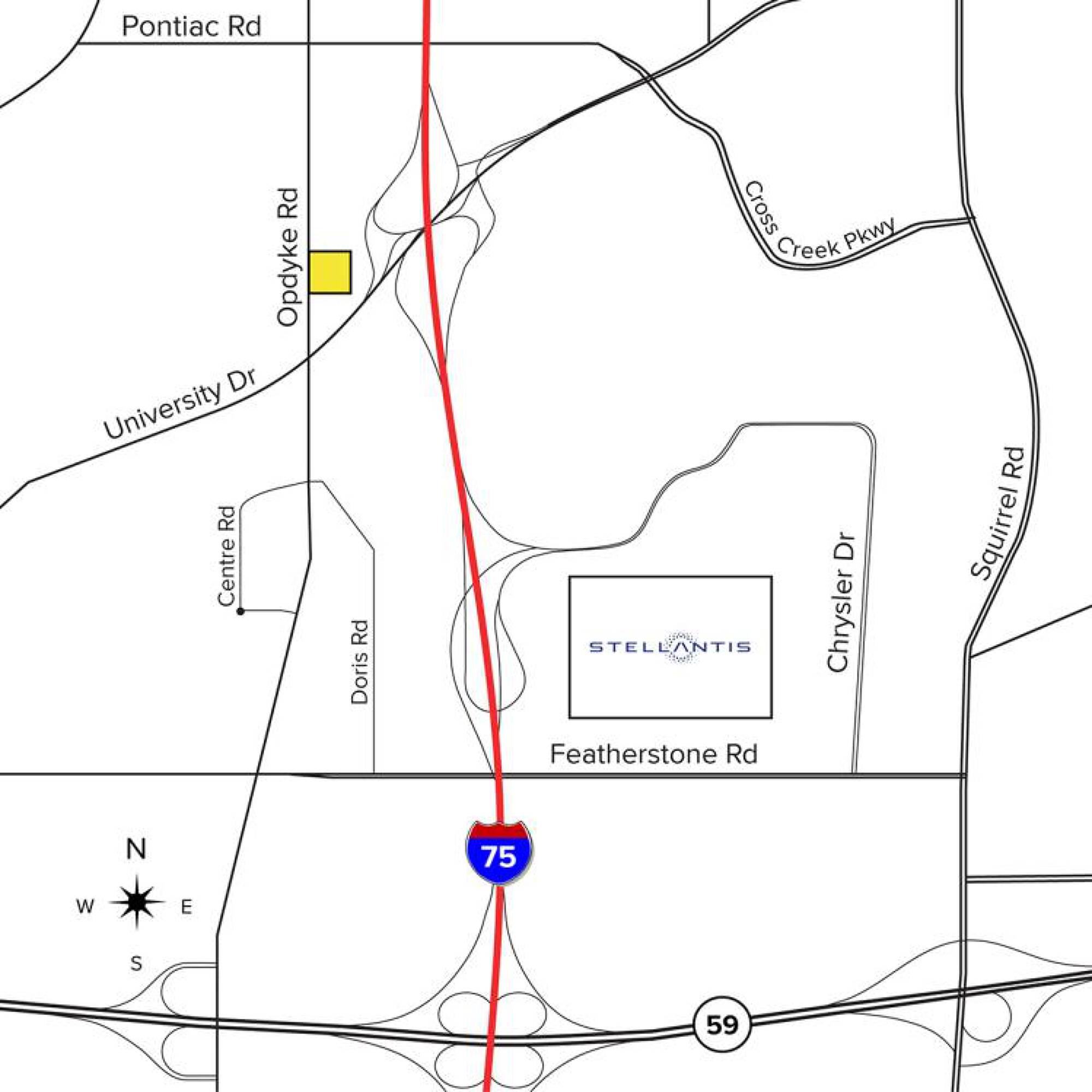 1532 N Opdyke Rd, Auburn Hills, MI 48326