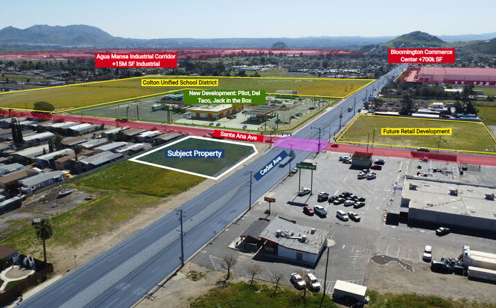 Pictures of Land property located at Santa Ana Ave, Bloomington, CA 92316 for lease - image #1
