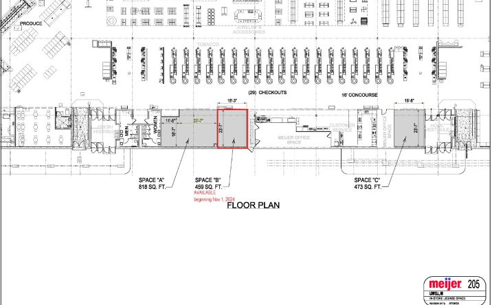 Pictures of Retail property located at 11901 Fulton St E, Lowell, MI 49331 for lease - image #1