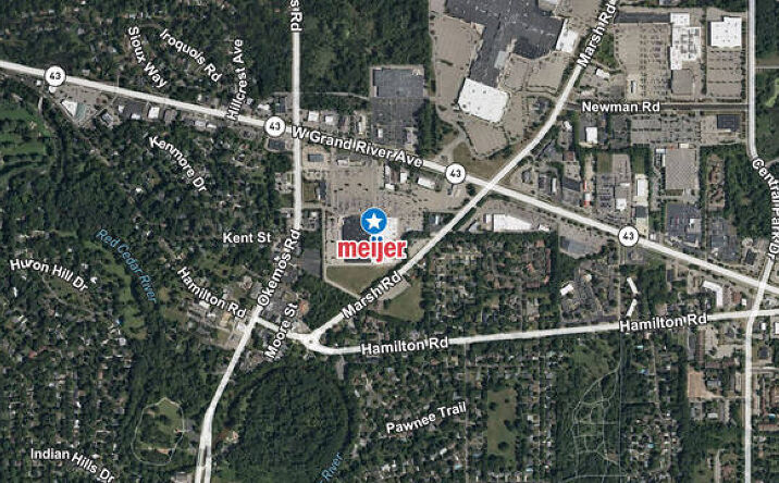 Pictures of Retail property located at 2055 W Grand River Ave, Okemos, MI 48864 for lease - image #1