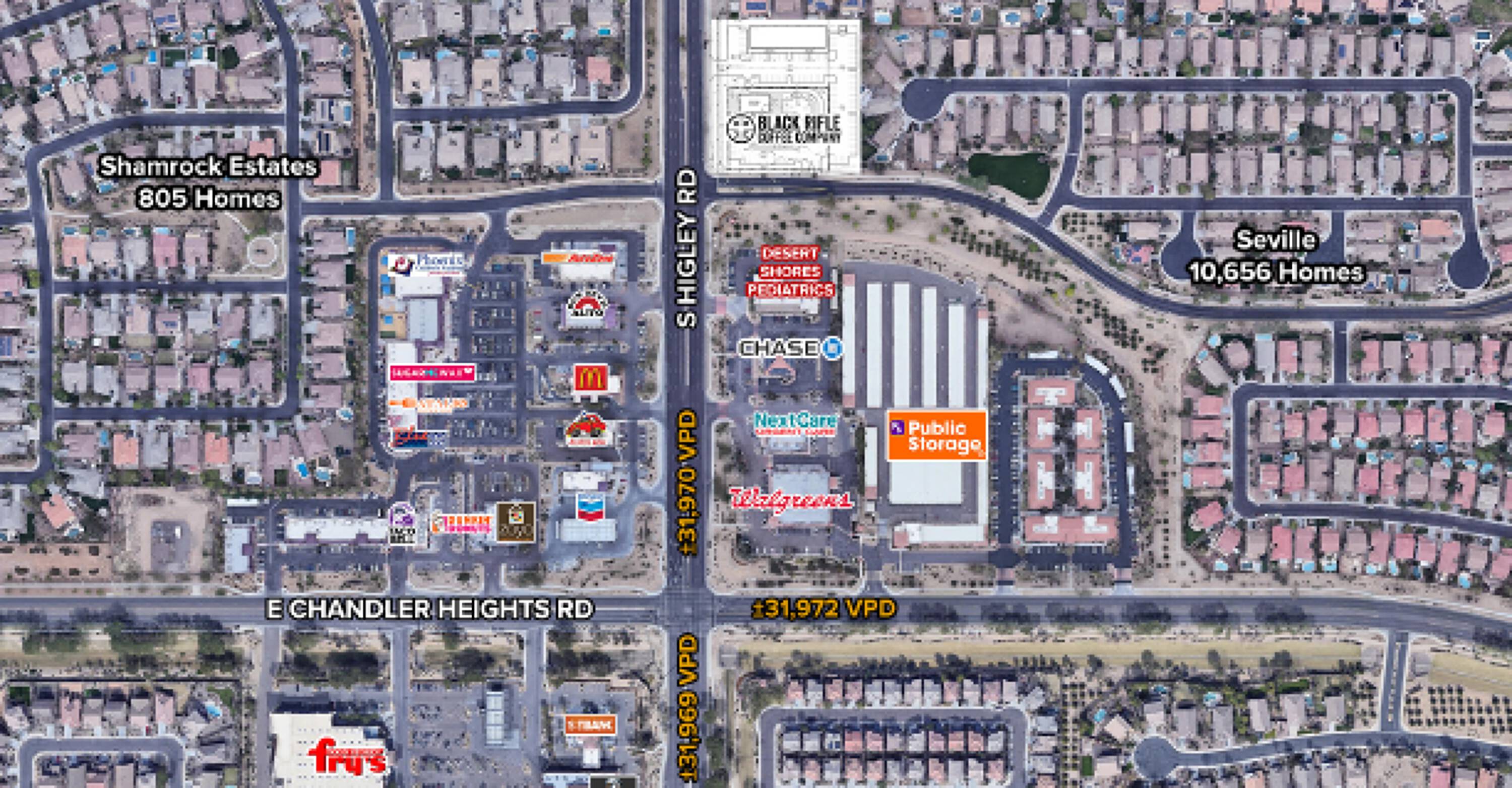 NNEC Chandler Heights Rd & Higley Rd, Gilbert, AZ 85298