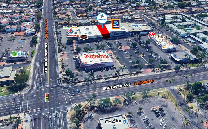 Pictures of Retail property located at Southern Ave & McClintock Dr - Southwest Corner, Tempe, AZ 85282 for lease - image #1