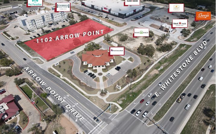 Pictures of Retail, Restaurant property located at 1102 Arrow Point Dr, Cedar Park, TX 78613 for lease - image #1
