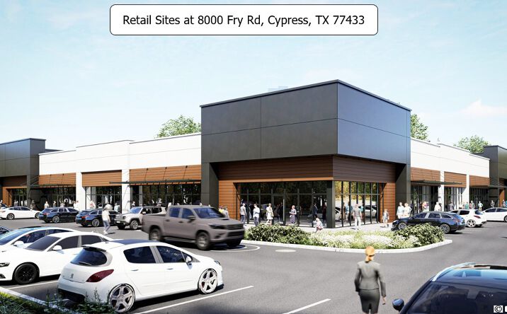 Pictures of Retail, Office, Restaurant property located at 8000 Fry Rd, Houston, TX 77433 for lease - image #1