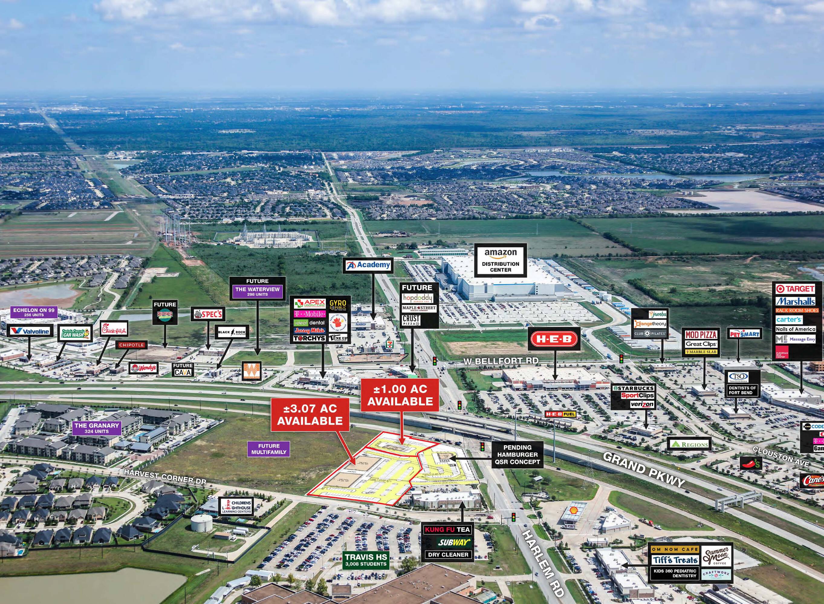 SWC Grand Parkway & Harlem Rd, Richmond, TX 77406