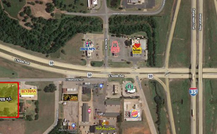 Pictures of Land property located at 1907 E Oklahoma Ave, Guthrie, OK 73044 for lease - image #1