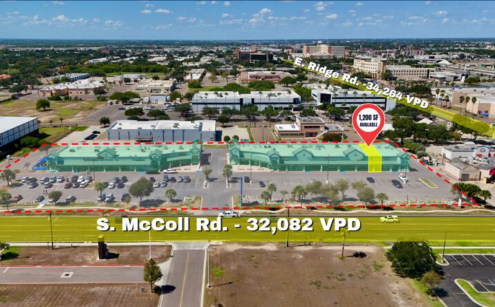 Pictures of Retail, Office property located at 2000 S McColl Rd, McAllen, TX 78503 for lease - image #1