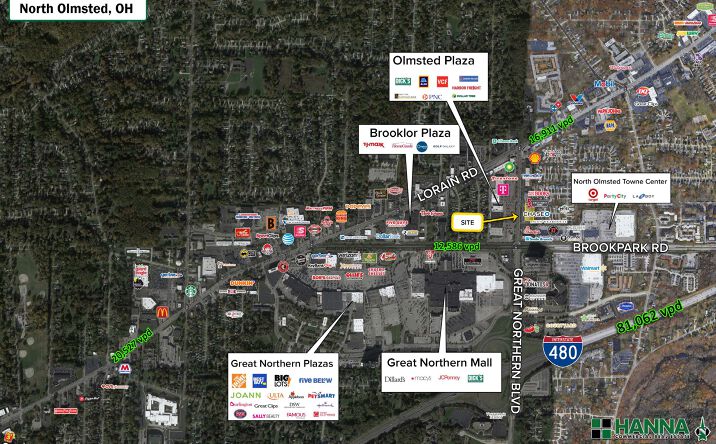 Pictures of Retail property located at 4763 Great Northern Blvd, North Olmsted, OH 44070 for lease - image #1