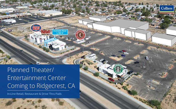 Pictures of Retail property located at S China Lake Blvd, Ridgecrest, CA 93555 for lease - image #1