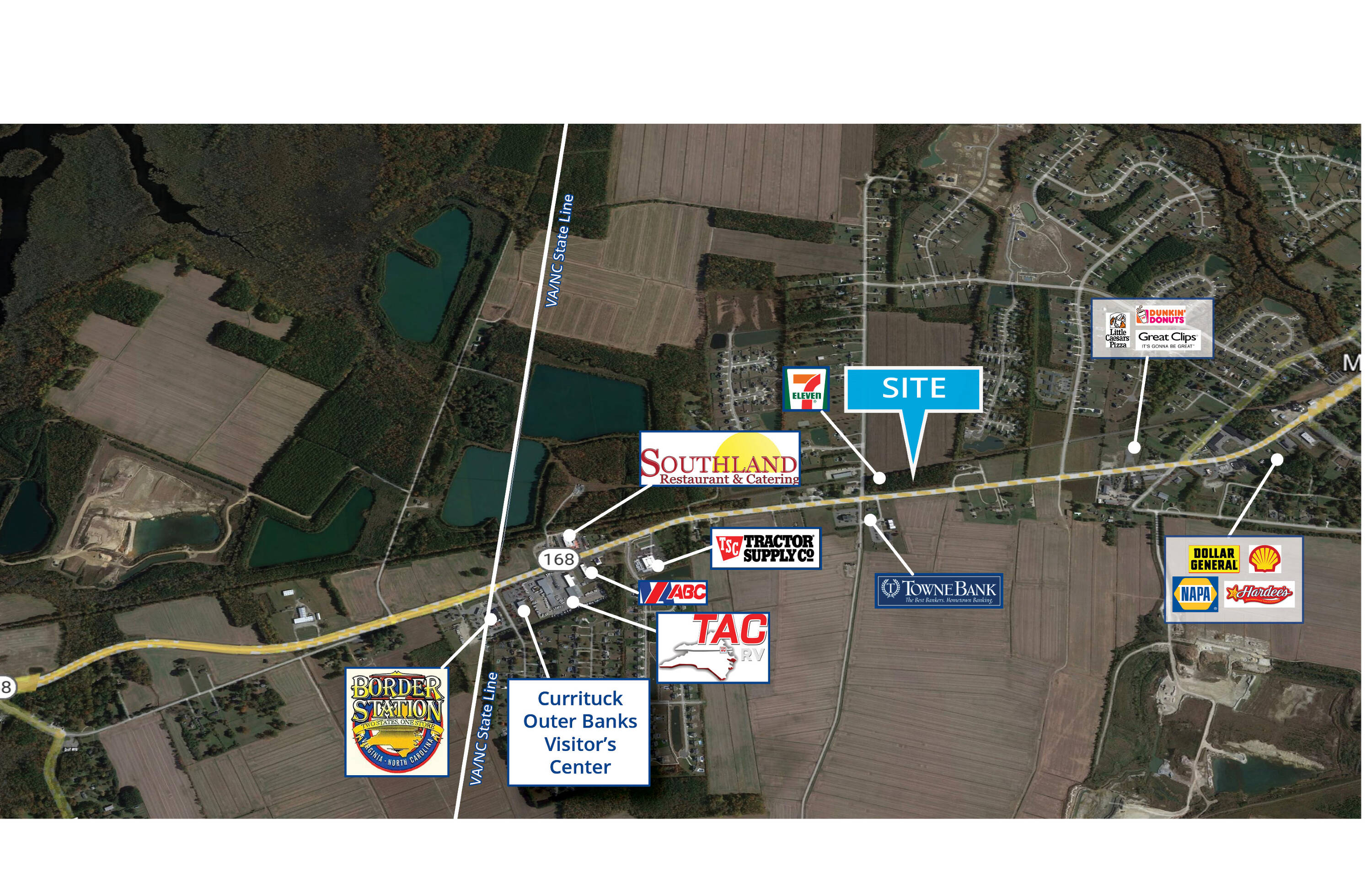 Route 168/Caratoke Highway & Baxter Lane, Moyock, NC 27958 | Crexi.com