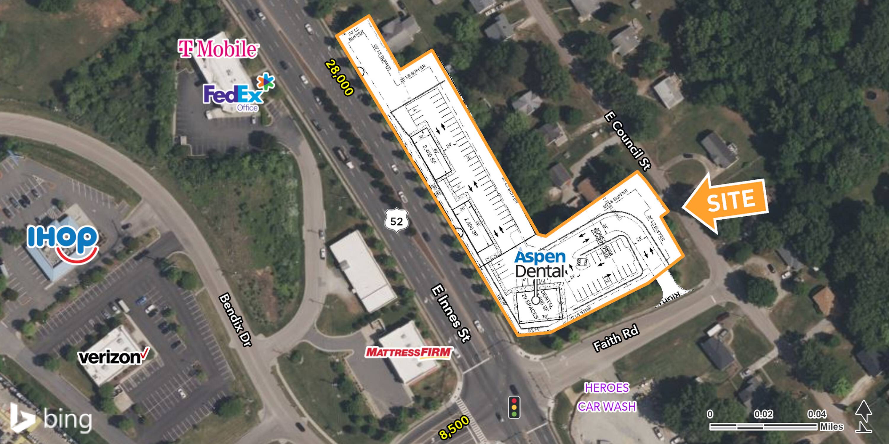 East Innes Street & Faith Road, Salisbury, NC 28146