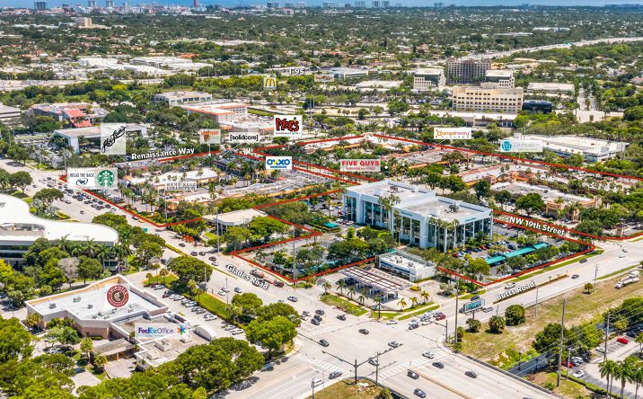 Pictures of Retail, Office property located at 2200-2300 Glades Road & 2240 NW 19th Street, Boca Raton, FL 33431 for lease - image #1