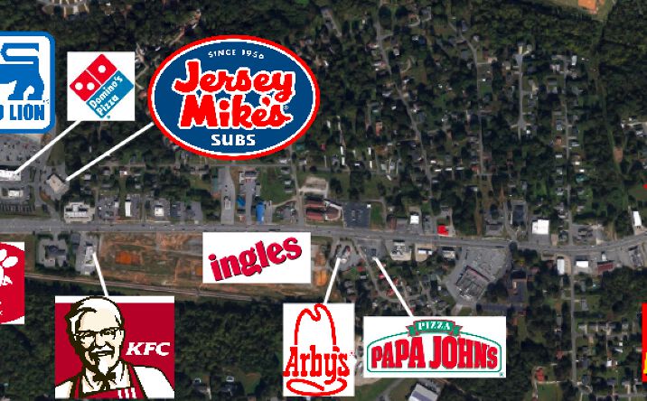 Pictures of Land property located at 2493 E Main St, Lincolnton, NC 28092 for lease - image #1