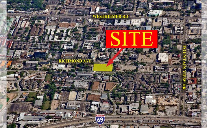 Pictures of Land property located at 6111 Richmond Avenue, Houston, TX 77057 for lease - image #1