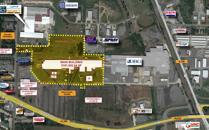 Pictures of Industrial property located at 600 Dave Ward Dr, Conway, AR 72034 for lease - image #1