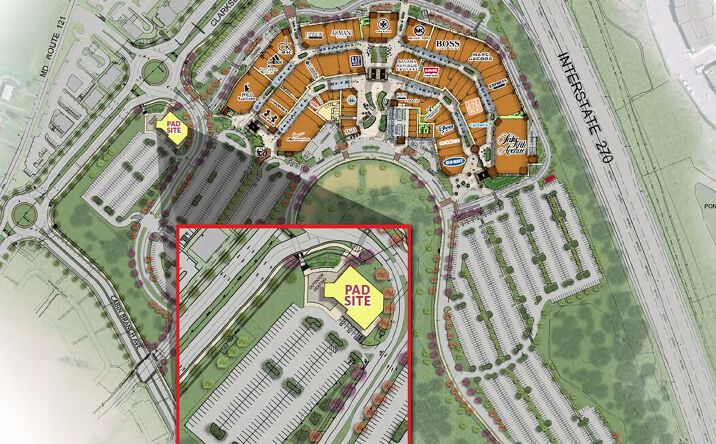 Pictures of Retail property located at 22705 Clarksburg Rd, Clarksburg, MD 20871 for lease - image #1