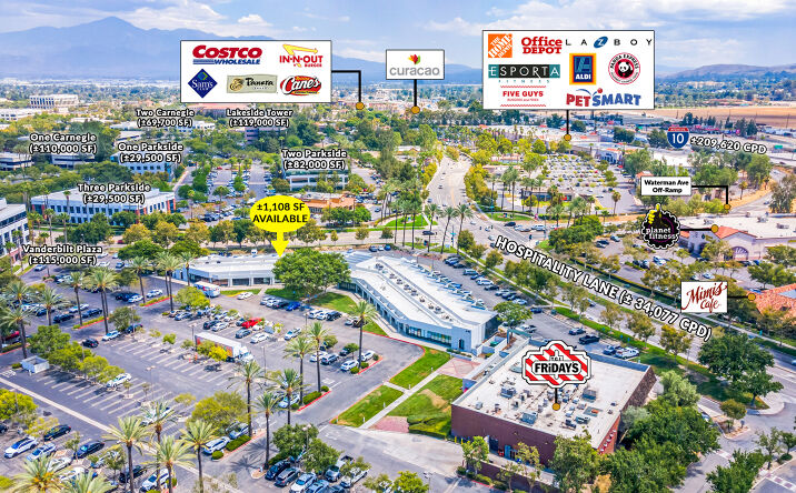Pictures of Retail property located at 420 E Hospitality Ln, San Bernardino, CA 92408 for lease - image #1