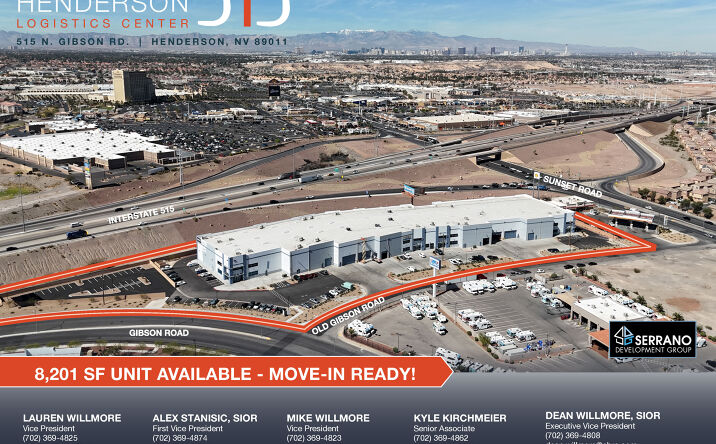 Pictures of Industrial property located at 515 N Gibson Rd, Henderson, NV 89011 for lease - image #1