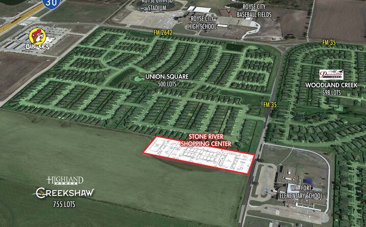 Pictures of Retail property located at 2812 Epps Rd, Royse City, TX 75189 for lease - image #1