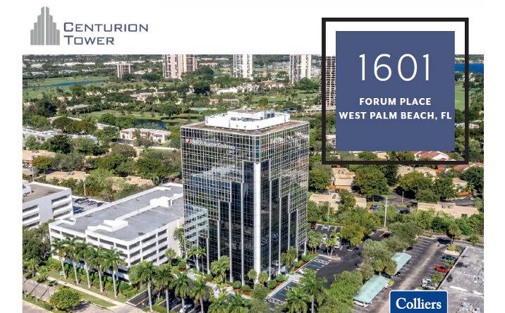 Pictures of Office property located at 1601 Forum Pl, West Palm Beach, FL 33401 for lease - image #1