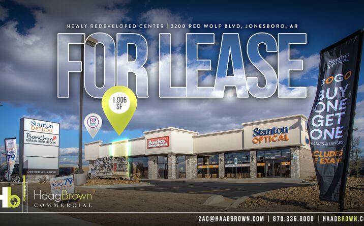 Pictures of Retail property located at 2200 Red Wolf Blvd, Jonesboro, AR 72401 for lease - image #1