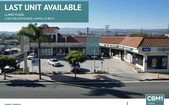 Pictures of Retail property located at 2136 - 2148 Lomita Blvd, Lomita, CA 90717 for lease - image #1