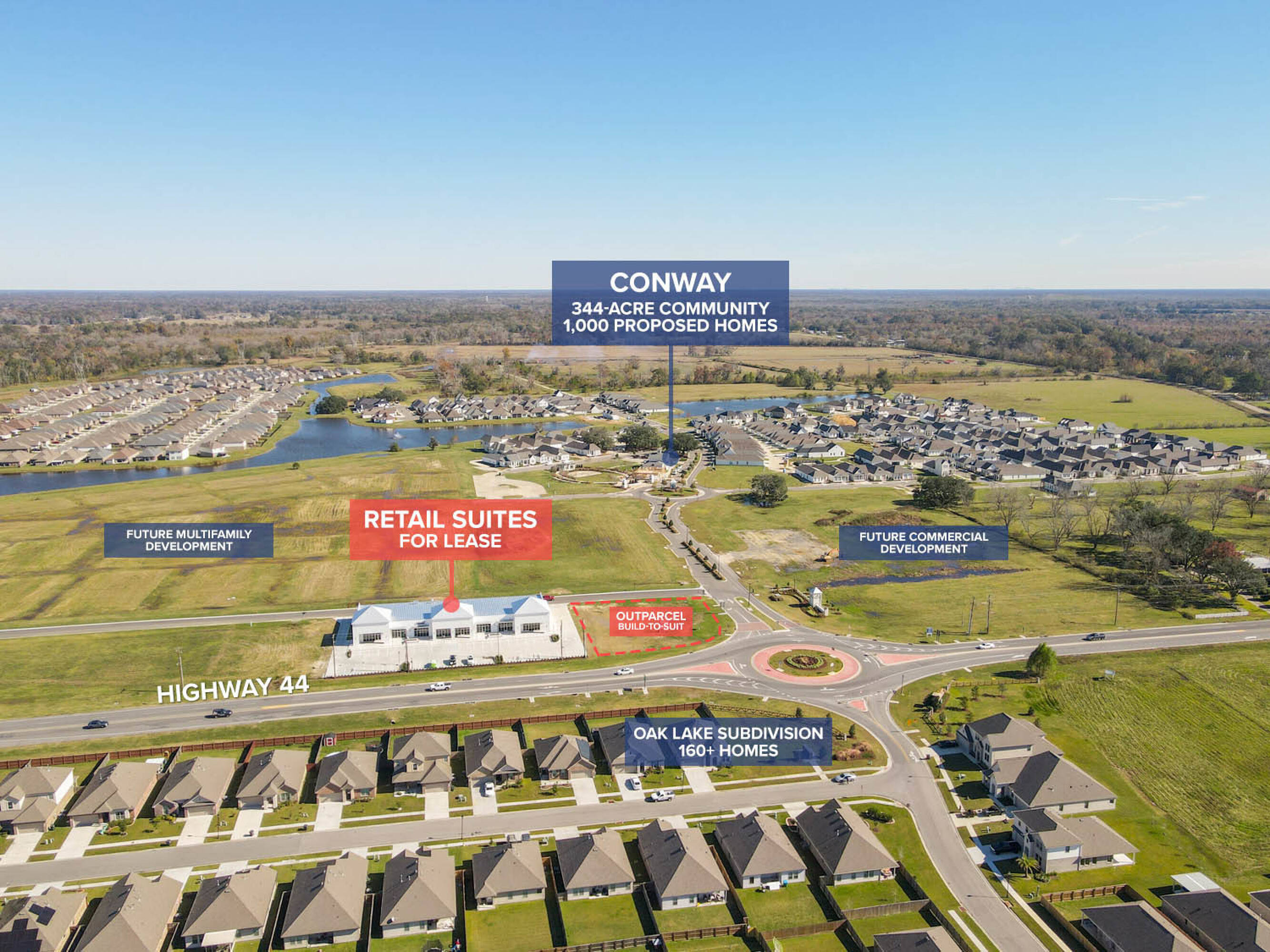 Hwy 44, Gonzales, LA 70737