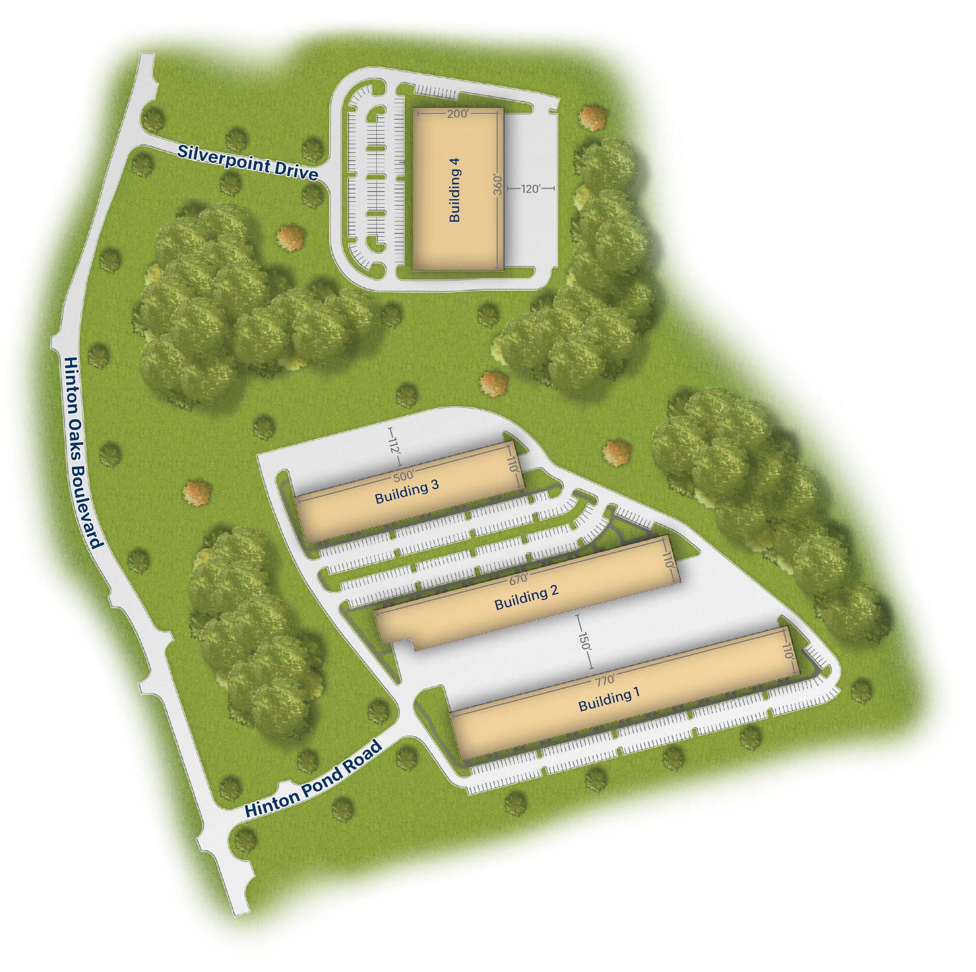 520, 530, 540, 820 Hinton Pond Rd, Knightdale, NC 27604