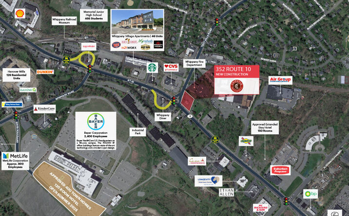 Pictures of Retail, Office property located at 352 Route 10, Hanover, NJ 07981 for lease - image #1