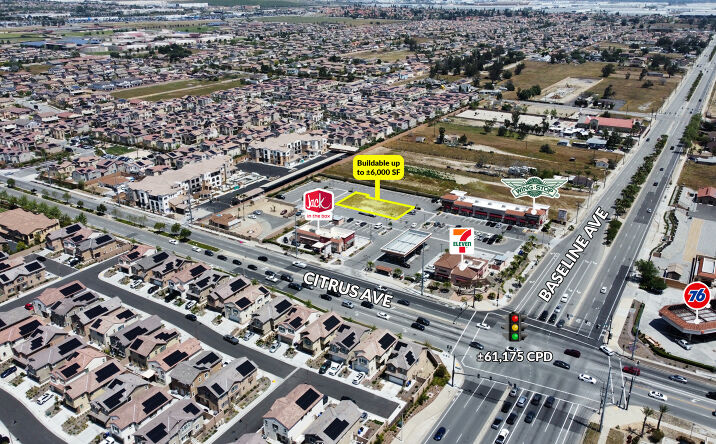 Pictures of Retail, Land property located at 7273 Citrus Ave, Fontana, CA 92336 for lease - image #1