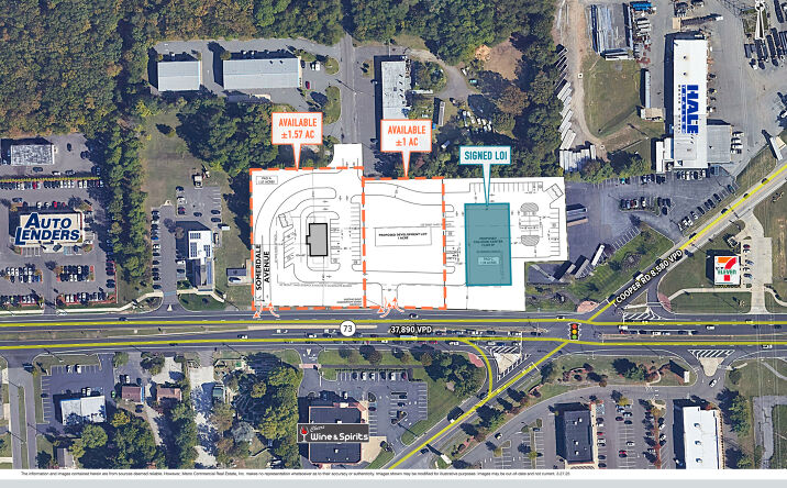 Pictures of Land property located at 88-94 Route 73, Voorhees Township, NJ 08043 for lease - image #1