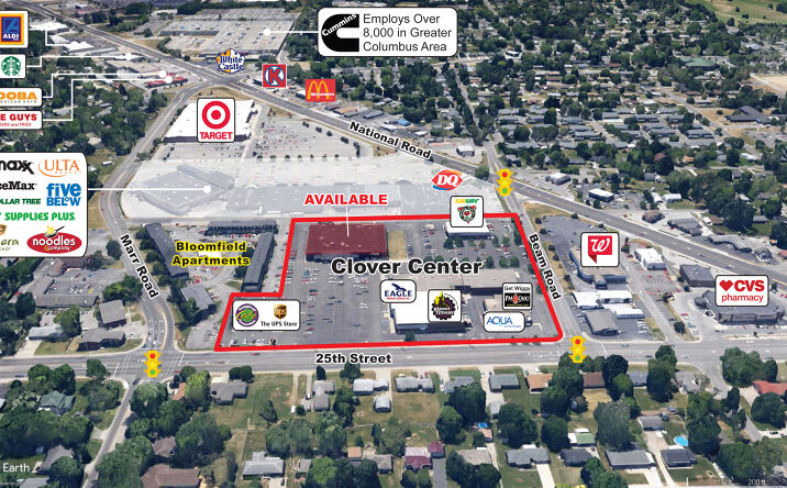 Pictures of Retail, Office property located at 2405 Beam Rd, Columbus, IN 47203 for lease - image #1