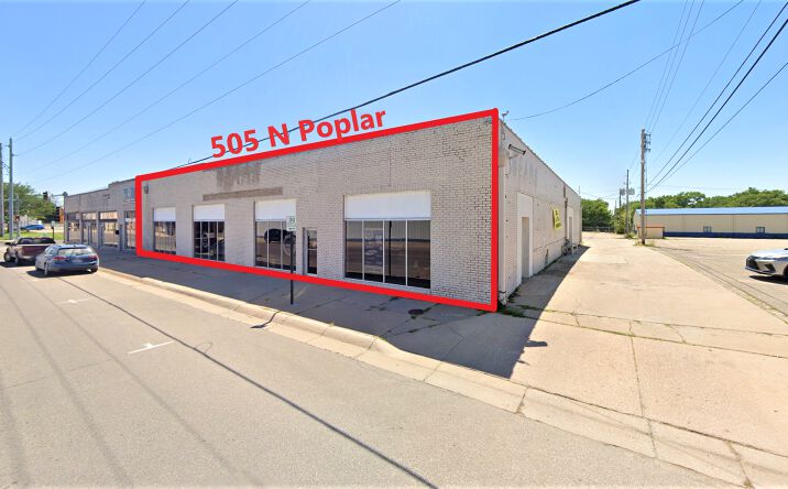 Pictures of Retail property located at 505 N. Poplar St., Newton, KS 67114 for lease - image #1