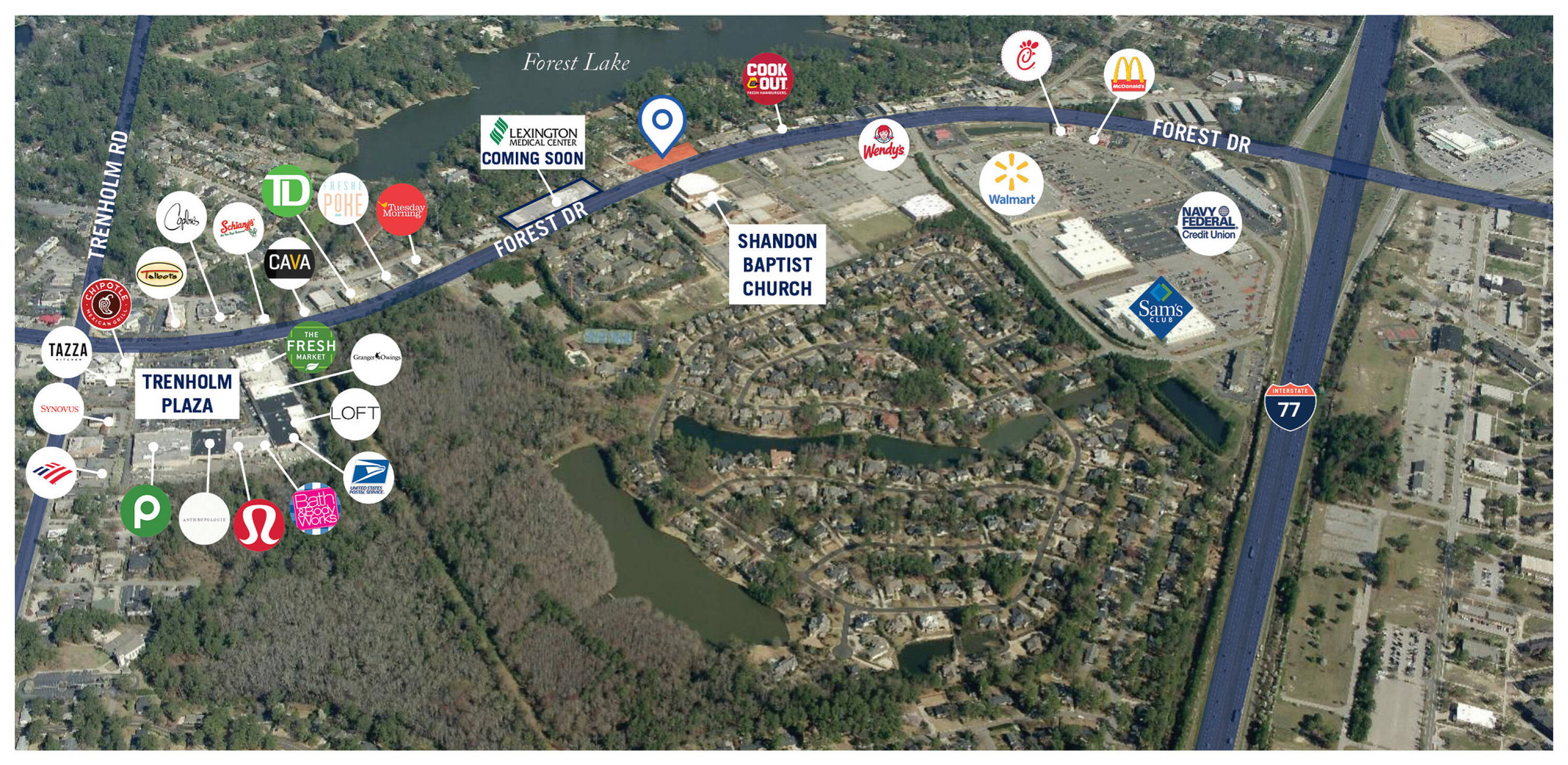 5243 Forest Dr, Columbia, SC 29206