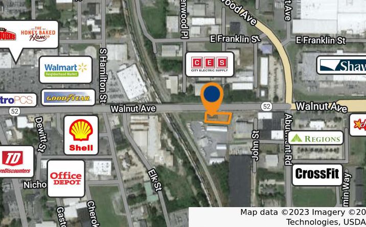 Pictures of Retail, Land property located at 208 Walnut Avenue, Dalton, GA 30721 for lease - image #1
