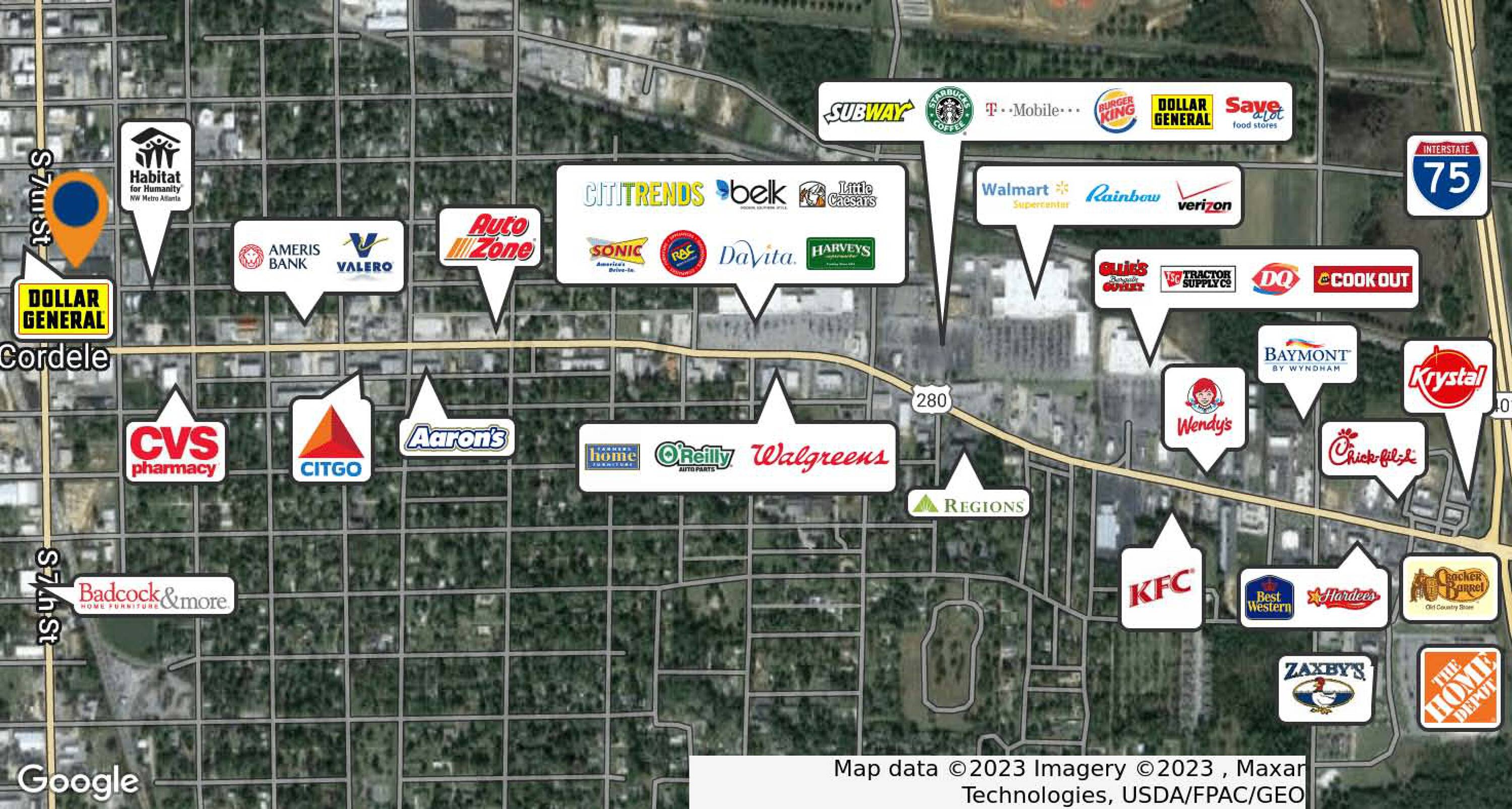 102 E 14th Avenue, Cordele, GA 31015 Retail Space for Lease