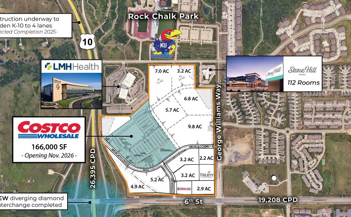 Pictures of Land property located at 10 E 6th St, Lawrence, KS 66044 for lease - image #1