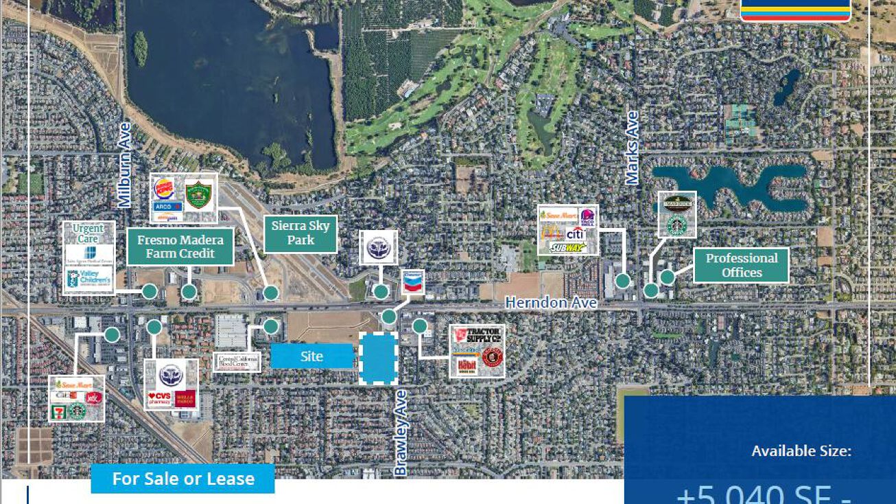 SWC Brawley & Herndon Aves, Fresno, CA 93722