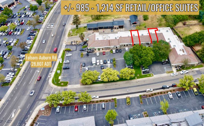 Pictures of Retail, Office property located at 6693 Folsom-Auburn Rd, Folsom, CA 95630 for lease - image #1