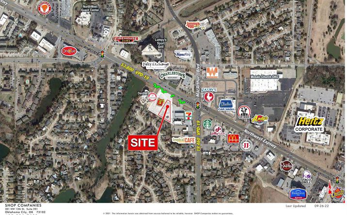 Pictures of Retail, Land property located at 5930 Northwest Expy, Warr Acres, OK 73132 for lease - image #1