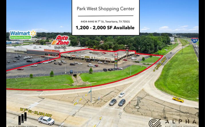 Pictures of Retail property located at 4404-4446 W 7th St, Wake Village, TX 75501 for lease - image #1