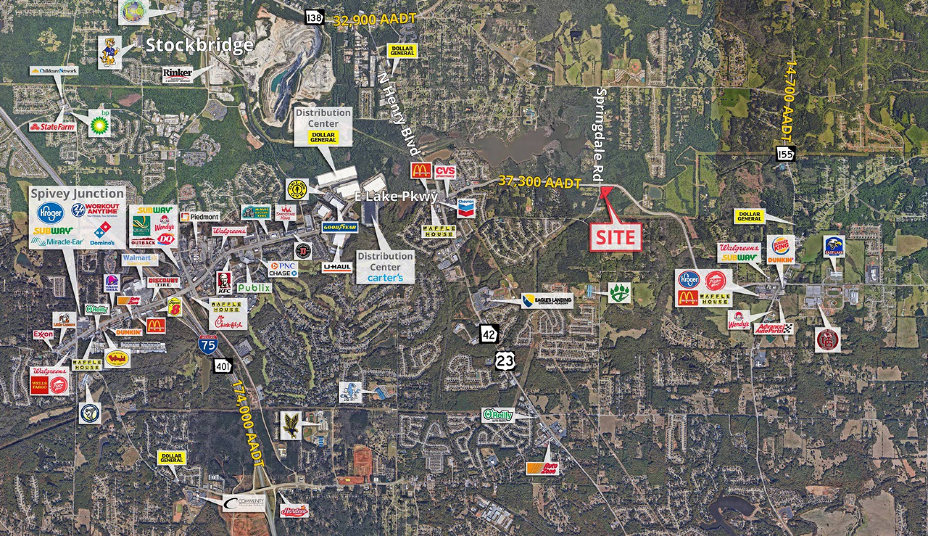 Springdale Rd & East Lake Pkwy, Stockbridge, GA 30281 | Crexi.com