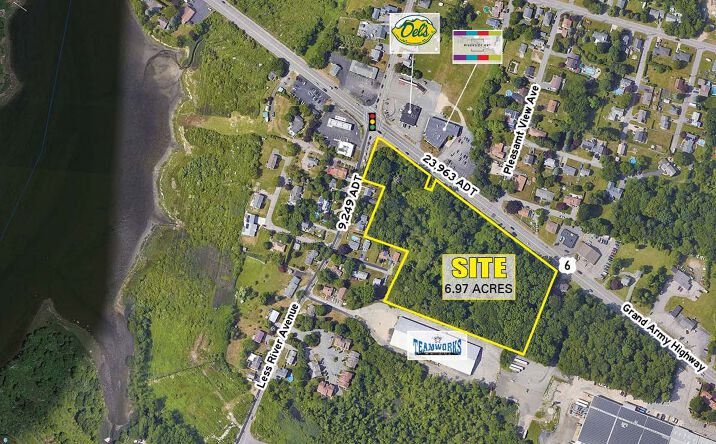Pictures of Retail, Land property located at Grand Army Highway (Route 6) & Lees River Ave, Somerset, MA 02726 for lease - image #1