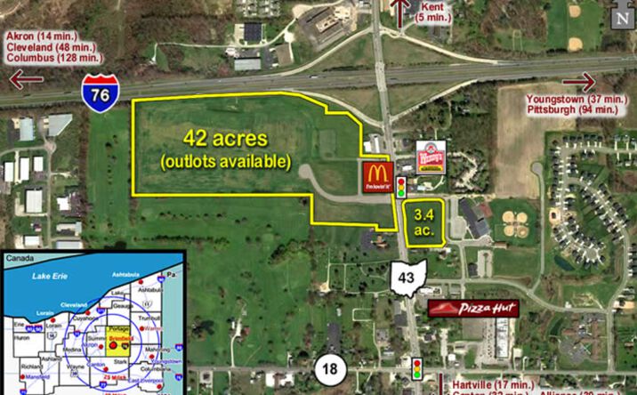 Pictures of Retail, Office, Restaurant property located at 4217 State Rte. 43, Kent, OH 44240 for lease - image #1