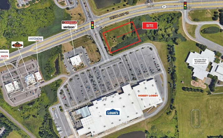 Pictures of Land property located at 3884 State Route 31, Liverpool, NY 13090 for lease - image #1