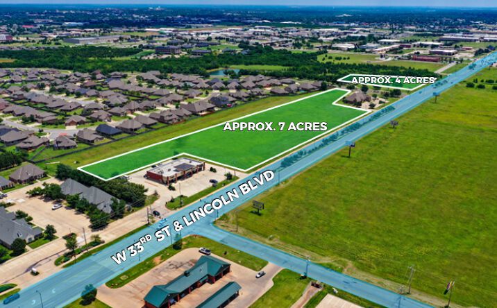 Pictures of Land property located at W 33rd St, Edmond, OK 73013 for lease - image #1