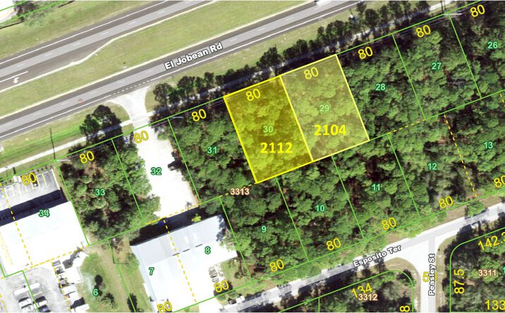 Pictures of Land property located at 2104 El Jobean Rd, Port Charlotte, FL 33948 for lease - image #1