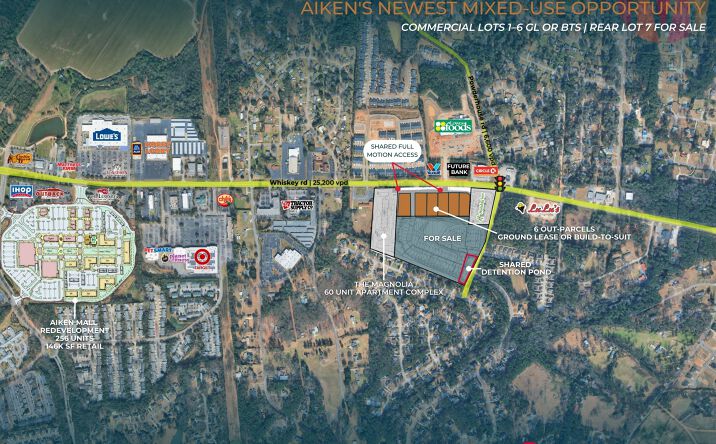 Pictures of Land property located at Whiskey Rd, Aiken, SC 29803 for lease - image #1