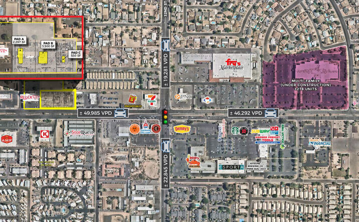 Pictures of Retail property located at 32nd St & Bell Road, Phoenix, AZ 85032 for sales - image #1