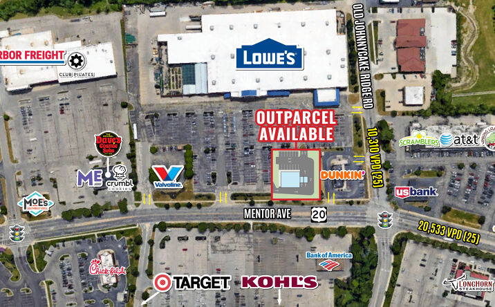 Pictures of Land property located at 9600 Mentor Ave, Mentor, OH 44060 for lease - image #1
